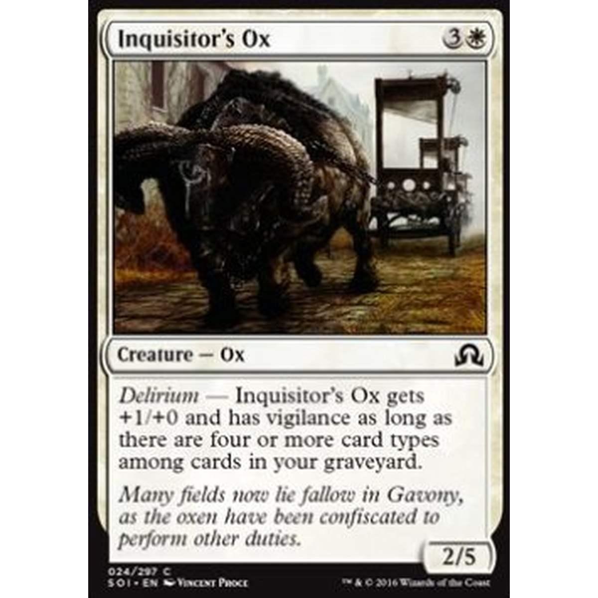 Inquisitor's Ox - Bue dell'Inquisitore - [SOI] [NM]