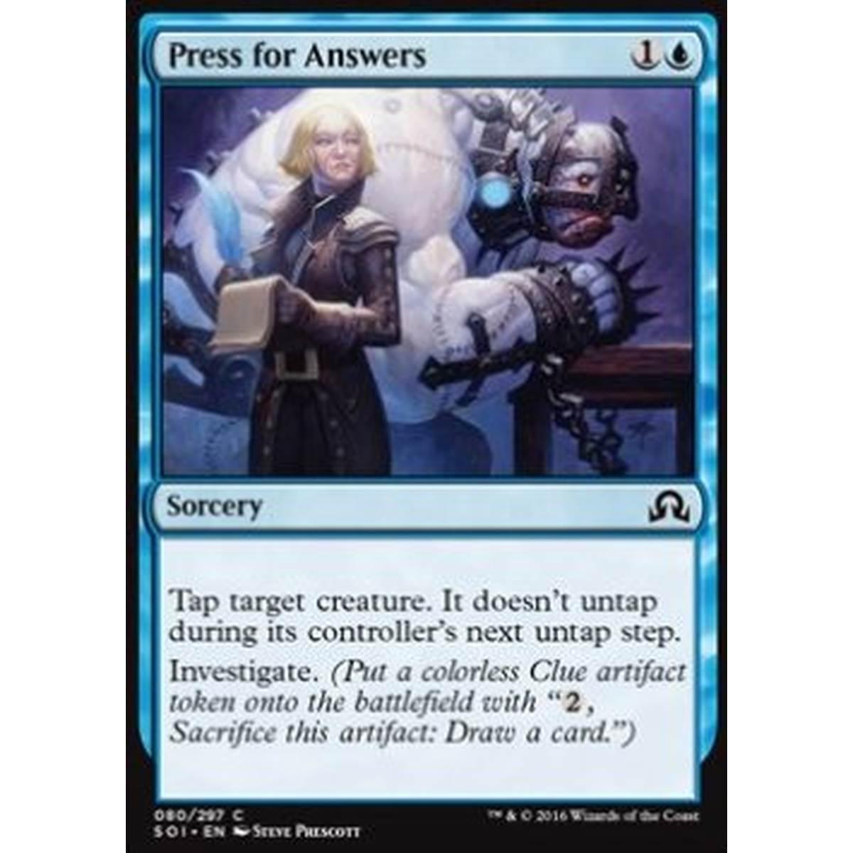 Press for Answers - Esigere le Risposte - [SOI] [NM]