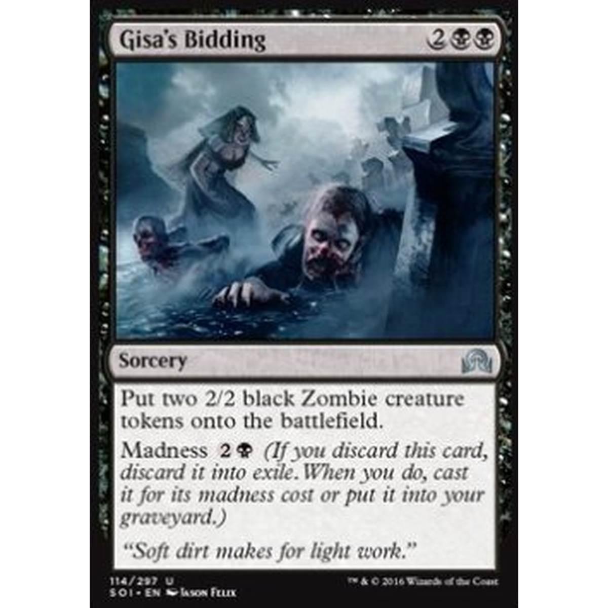 Gisa's Bidding - Comando di Gisa - [SOI] [NM]