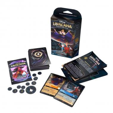 Rise of the Floodborn - Starter Deck Lorcana - Amber / Sapphire Maleficient Gaston