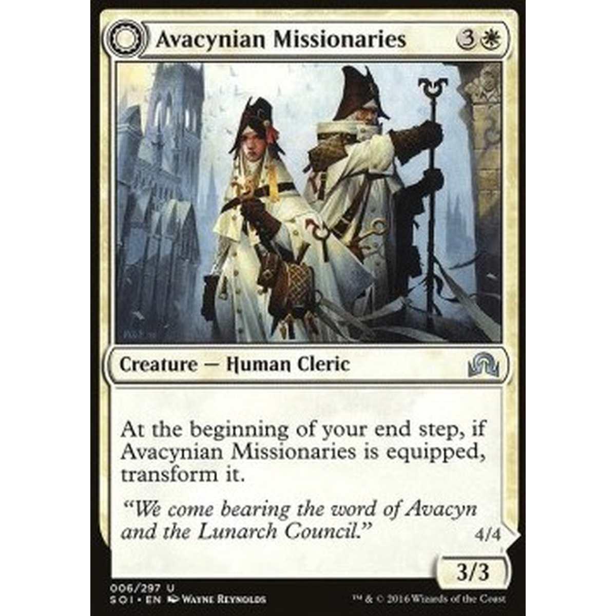 Avacynian Missionaries / Lunarch Inquisitors - Missionari di Avacyn // Inquisitori del Lunarca - [SOI] [NM]