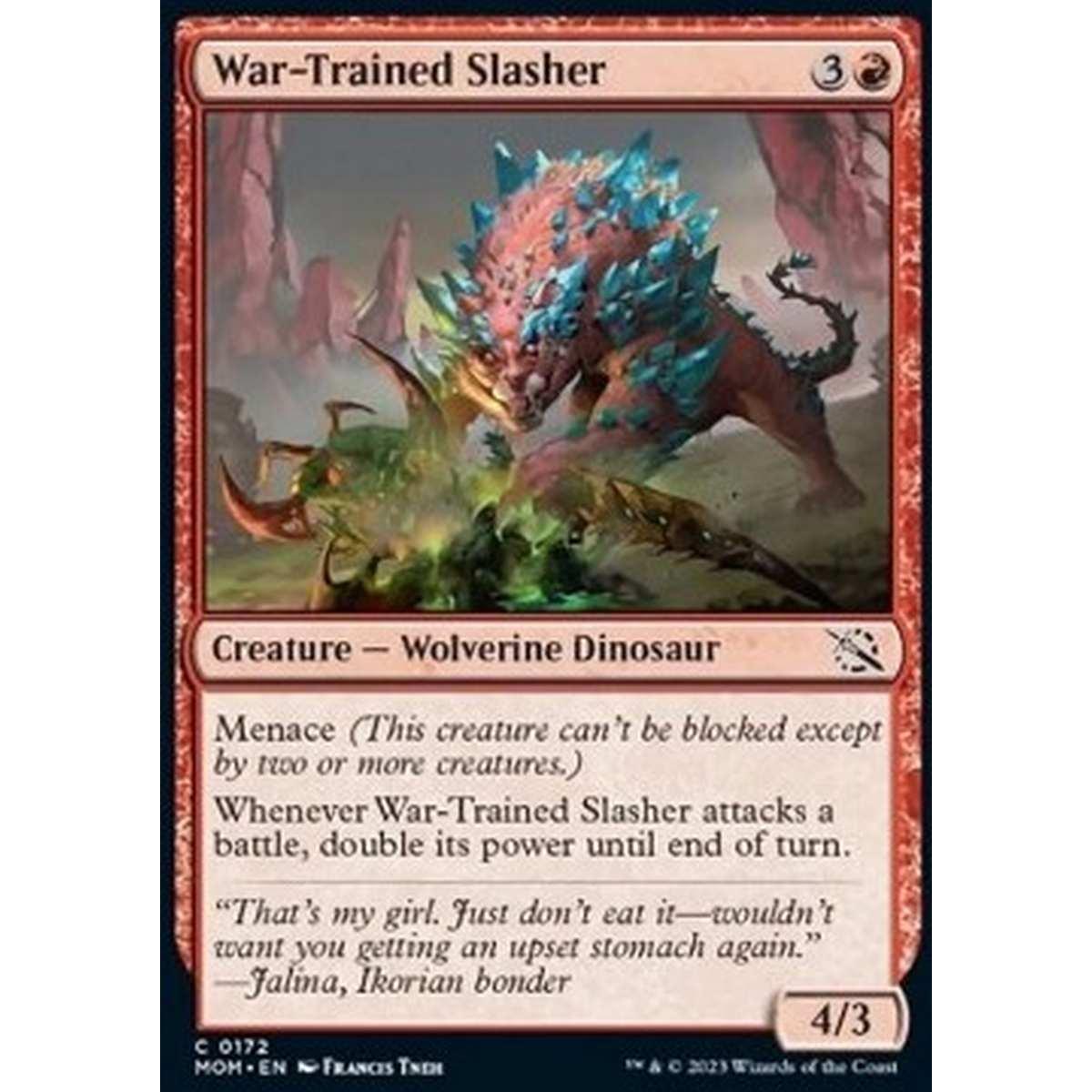 War-Trained Slasher - War-Trained Slasher - [MOM] [NM]