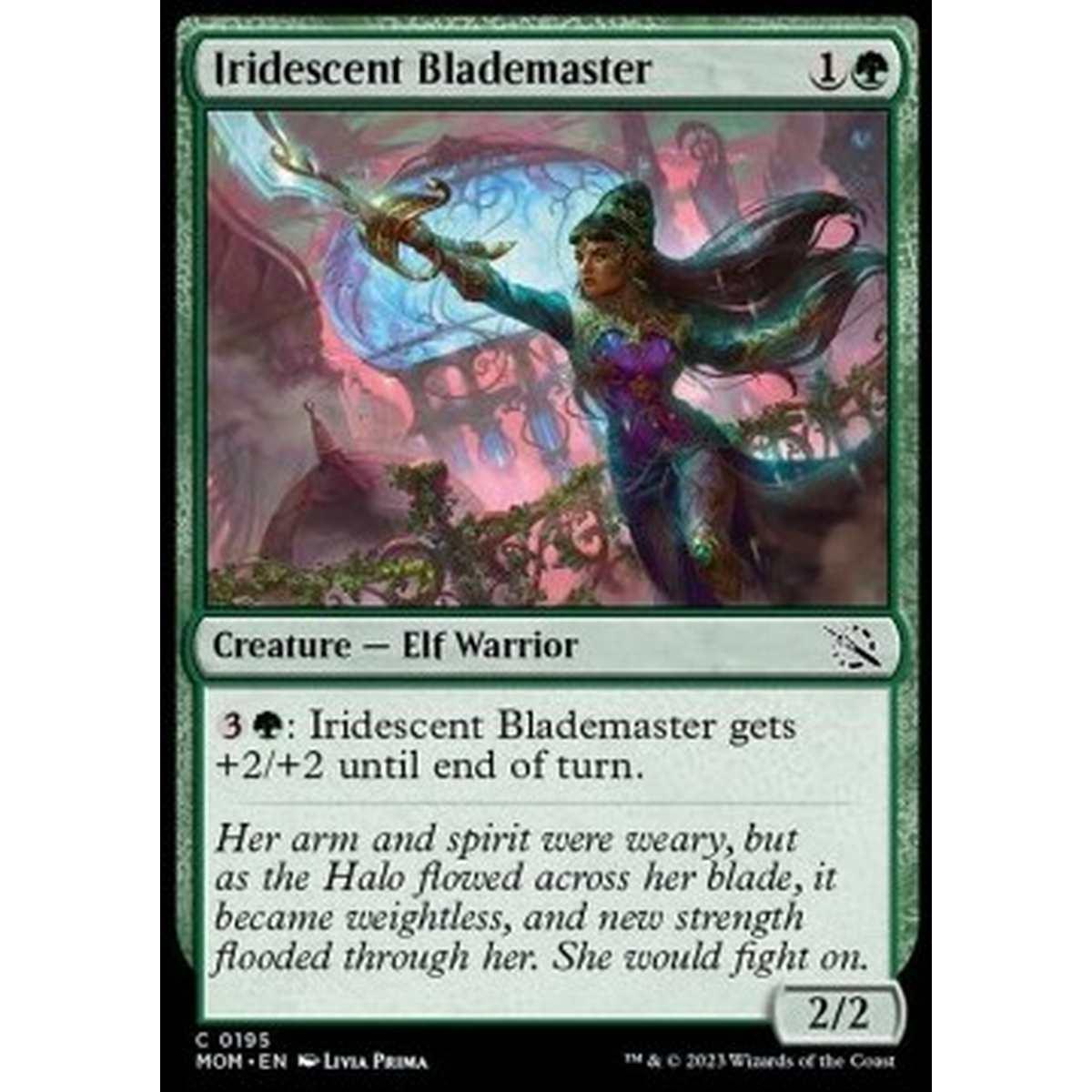 Iridescent Blademaster - Iridescent Blademaster - [MOM] [NM]