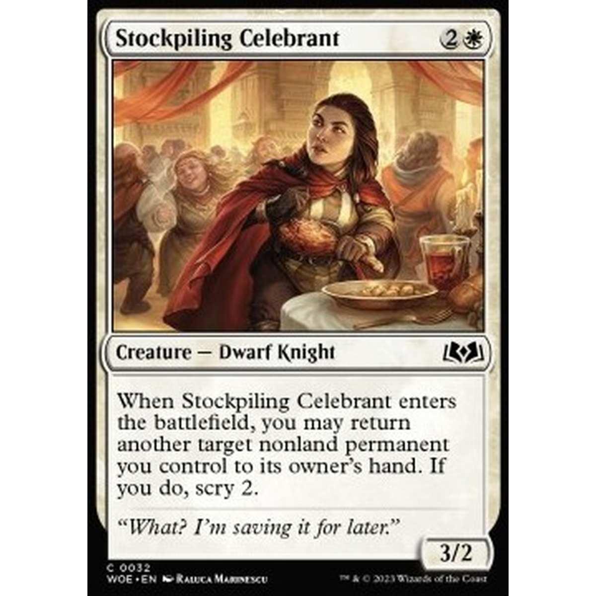 Stockpiling Celebrant - Stockpiling Celebrant - [WOE] [NM]