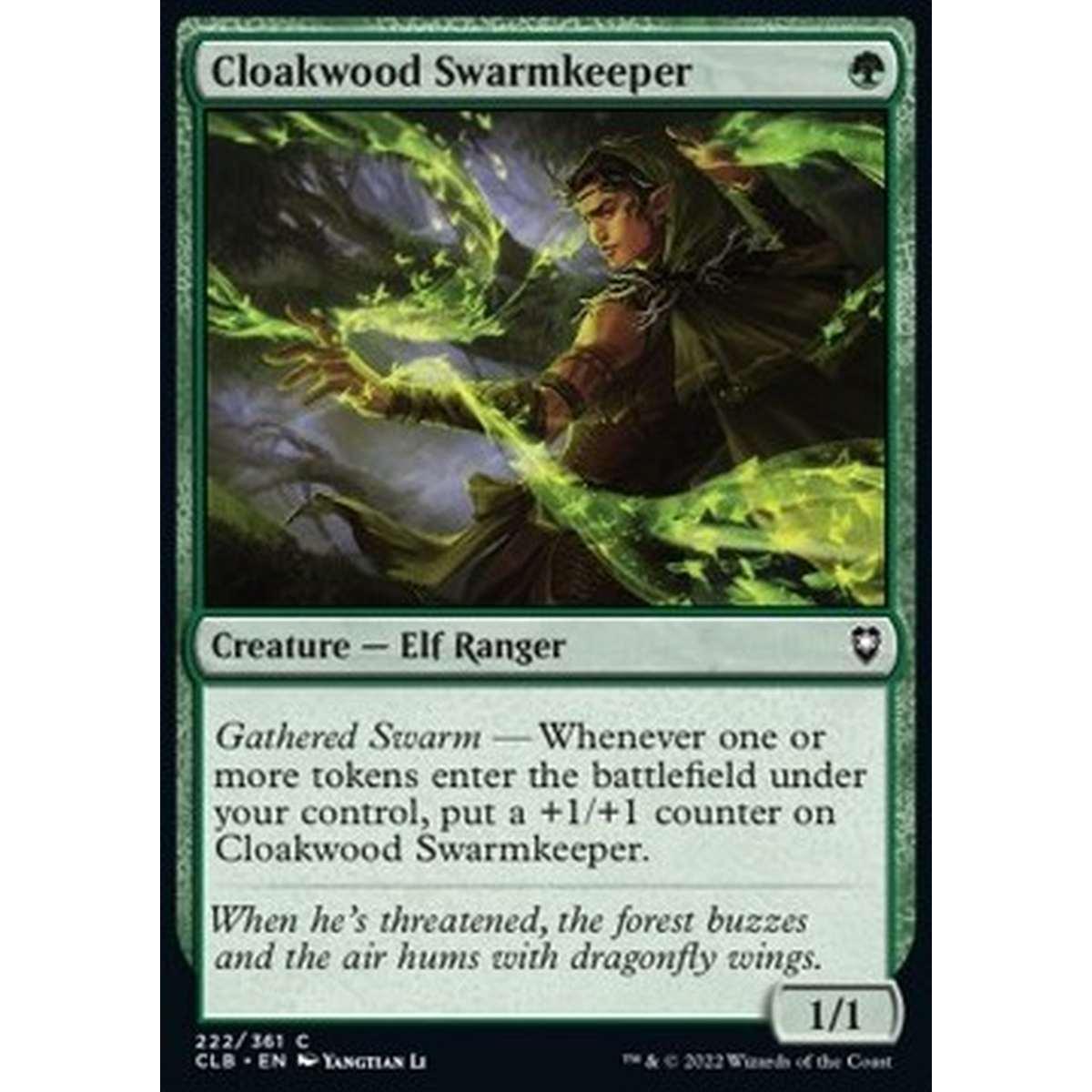 Cloakwood Swarmkeeper - Custode dello Sciame di Bosco Ammantato - [CLB] [NM]