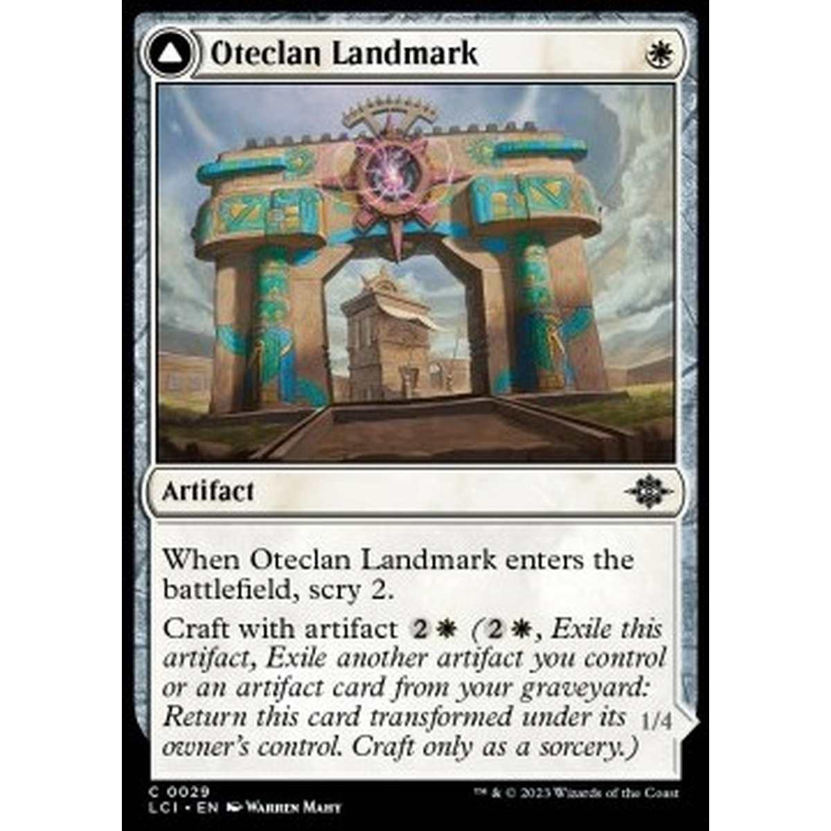 Oteclan Landmark // Oteclan Levitator - Oteclan Landmark // Oteclan Levitator - [LCI] [NM]