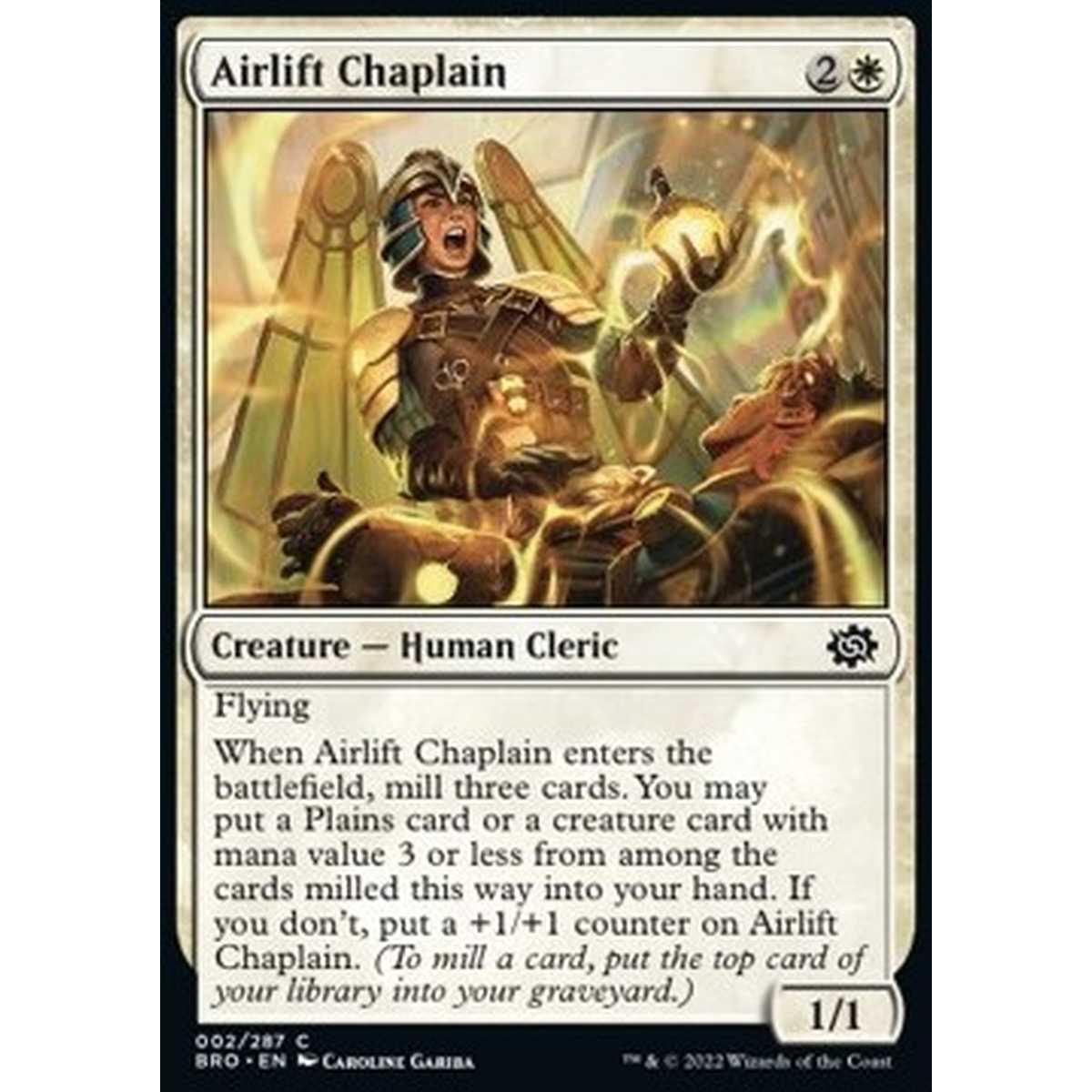 Airlift Chaplain - Airlift Chaplain - [BRO] [NM]