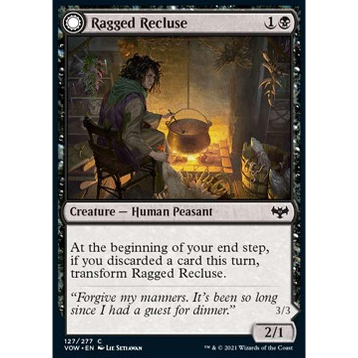 Ragged Recluse // Odious Witch - Ragged Recluse // Odious Witch - [VOW] [NM]