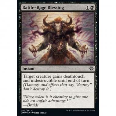 Battle-Rage Blessing - Benedizione della Furia della Battaglia - [DMU] [NM]