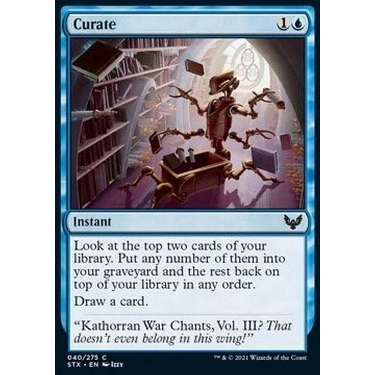 Curate - Riordinare - [STX] [NM]