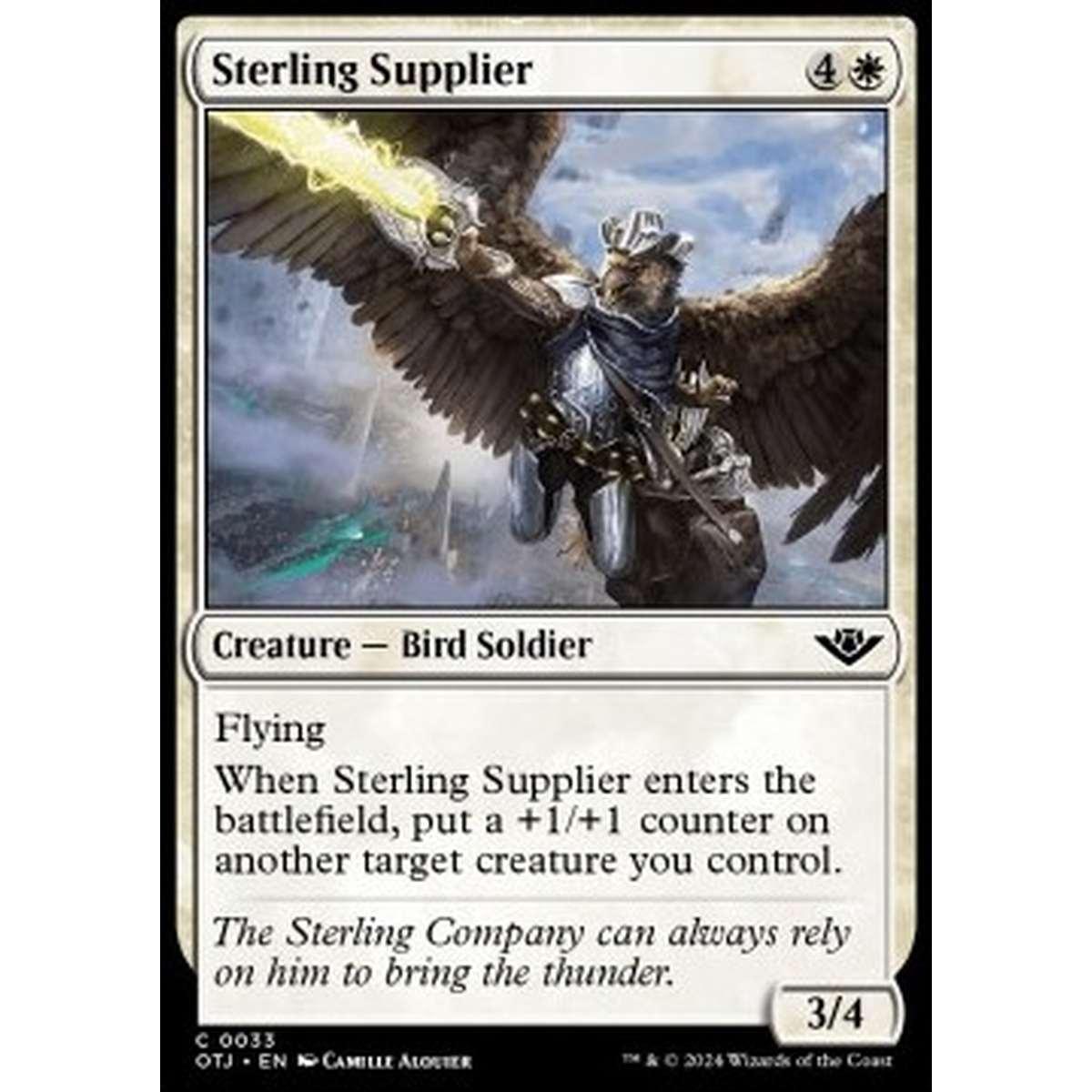 Sterling Supplier - Sterling Supplier - [OTJ] [NM]