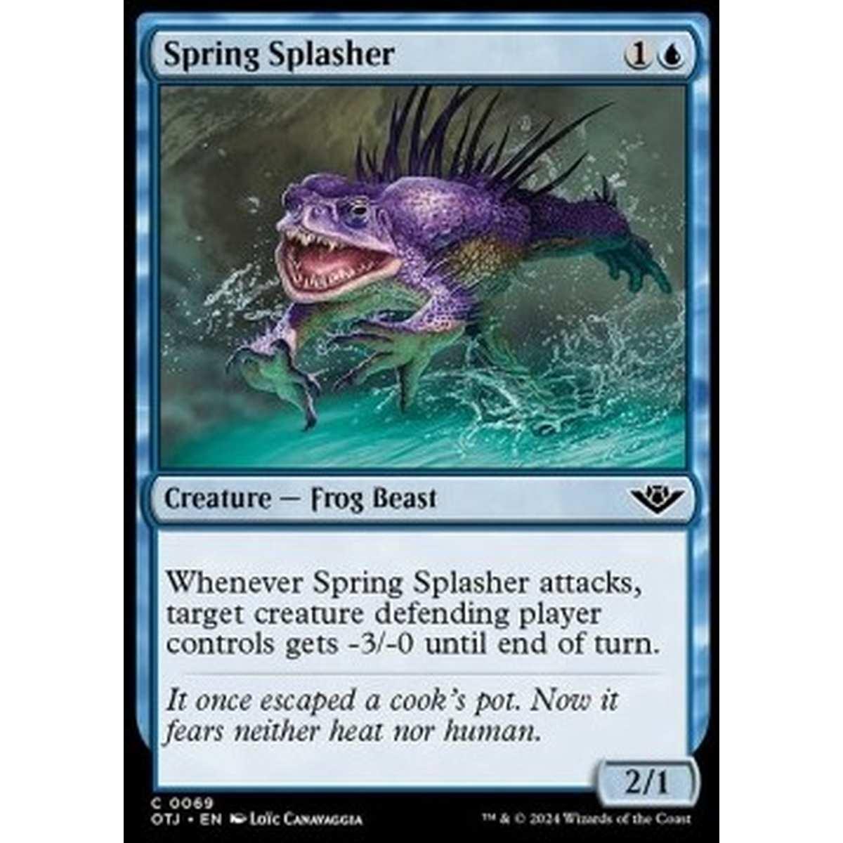 Spring Splasher - Spring Splasher - [OTJ] [NM]