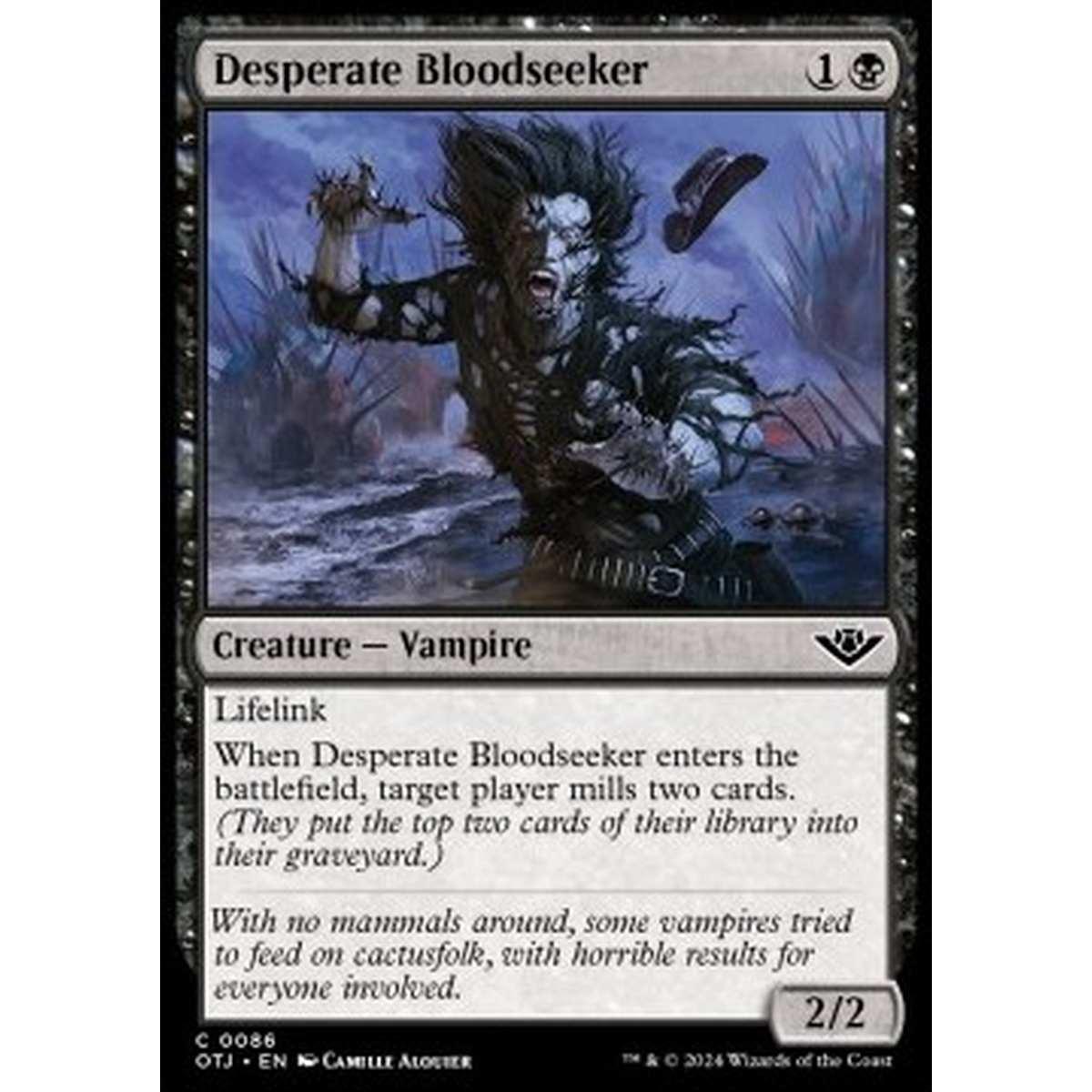 Desperate Bloodseeker - Desperate Bloodseeker - [OTJ] [NM]