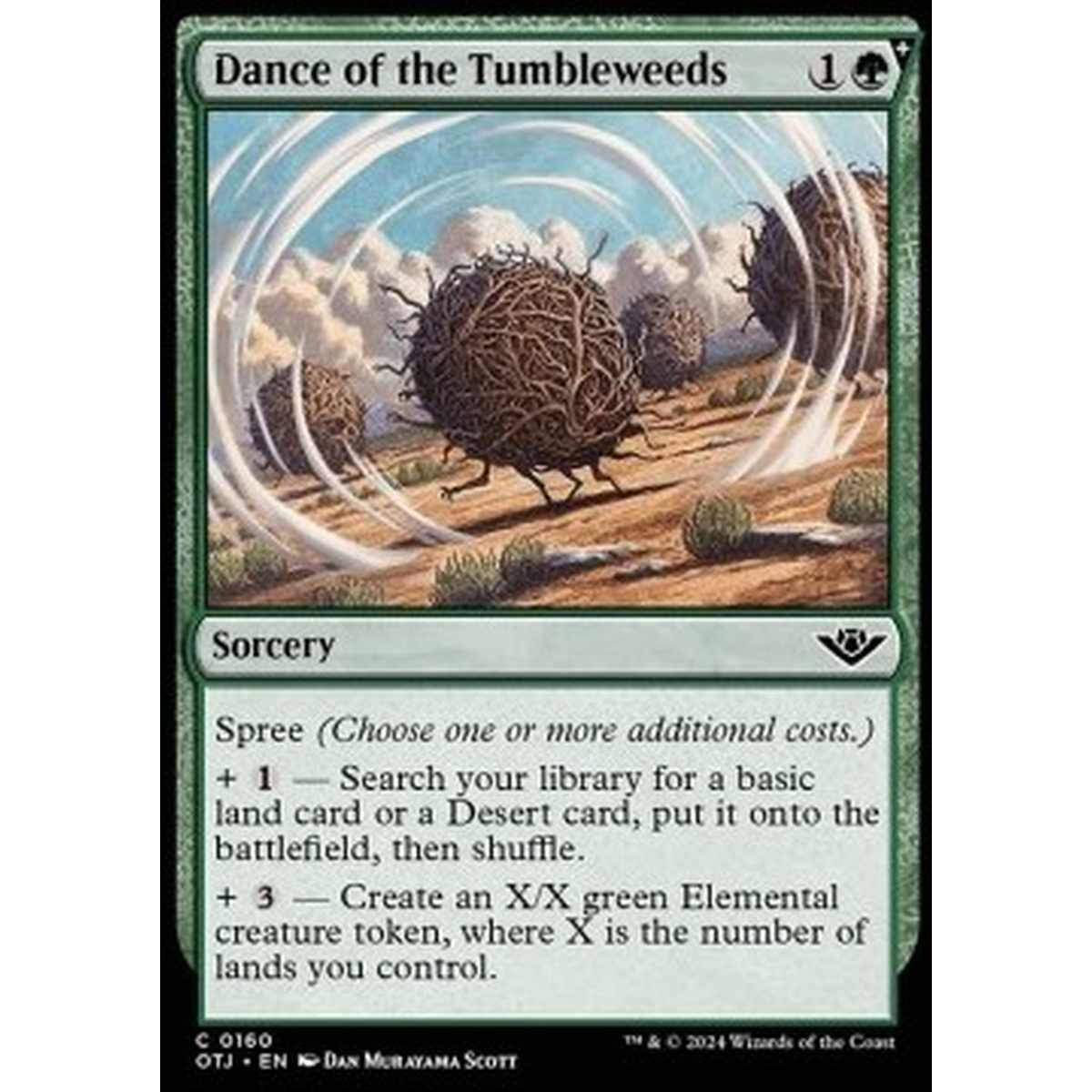 Dance of the Tumbleweeds - Dance of the Tumbleweeds - [OTJ] [NM]