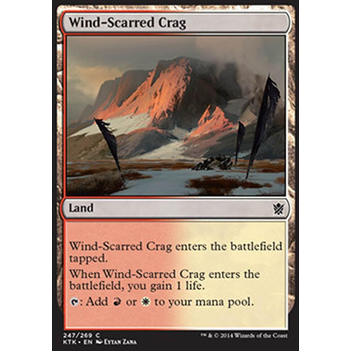 Wind-Scarred Crag - Dirupo Eroso dai Venti - [KTK] [NM]