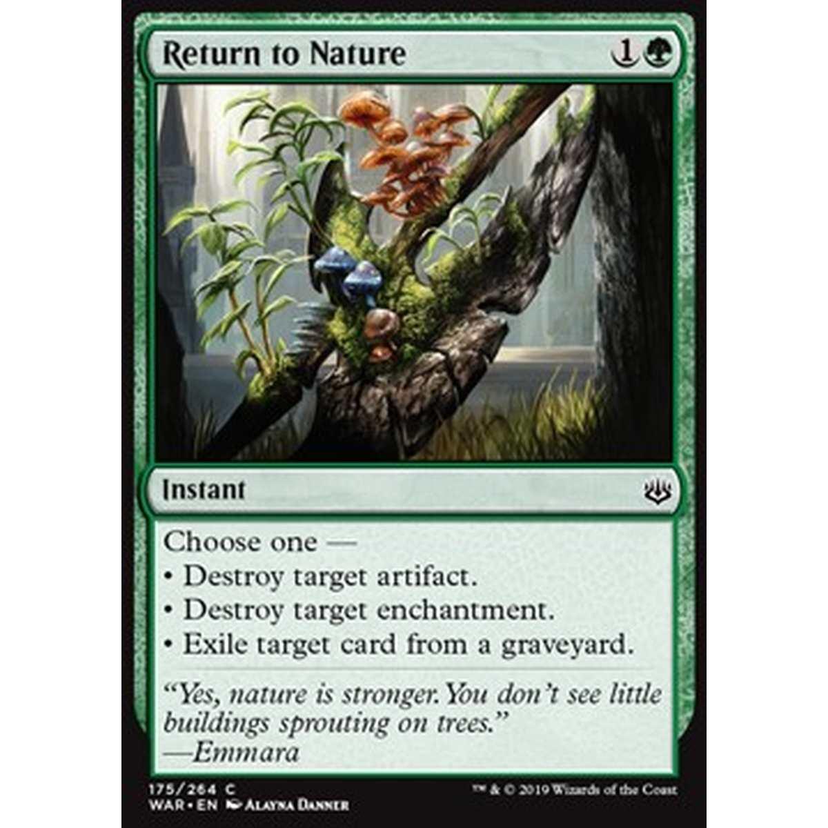 Return to Nature - Restituire alla Natura - [WAR] [NM]