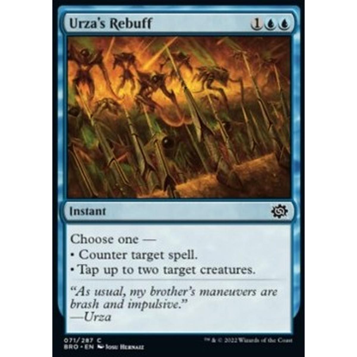 Urza's Rebuff - Urza's Rebuff - [BRO] [NM]