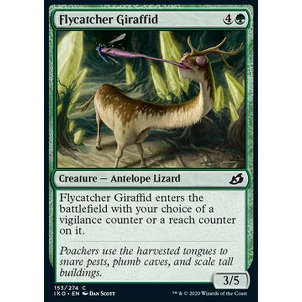 Flycatcher Giraffid - Giraffide Afferramosche - [IKO] [NM]