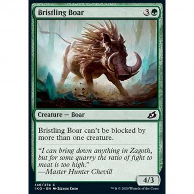 Bristling Boar - Cinghiale Irsuto - [IKO] [NM]