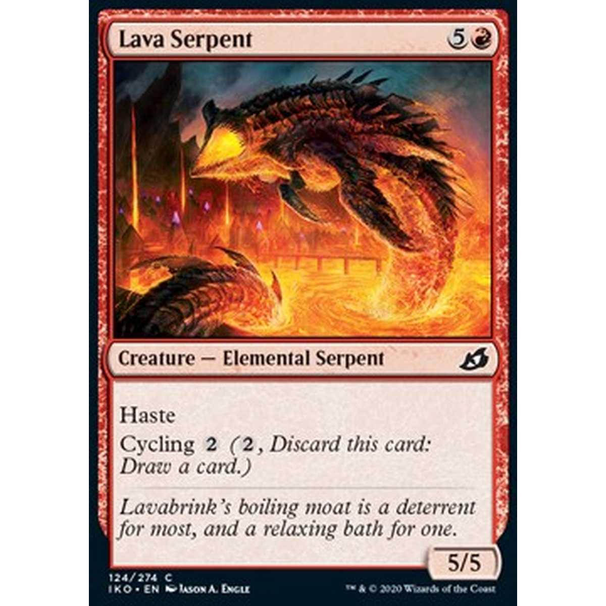 Lava Serpent - Serpe della Lava - [IKO] [NM]
