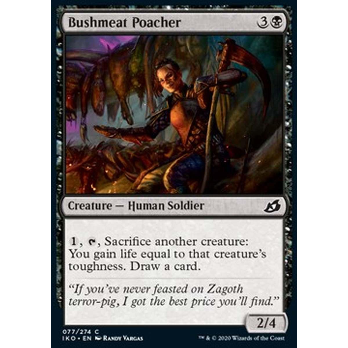 Bushmeat Poacher - Cacciatrice di Frodo di Selvaggina - [IKO] [NM]
