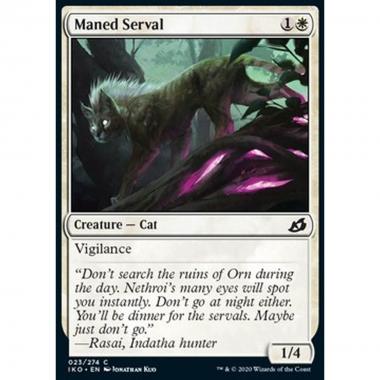 Maned Serval - Servalo dalla Criniera - [IKO] [NM]