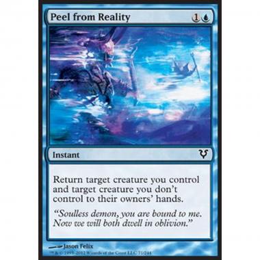 Peel from Reality - Rimuovere dalla Realt  - [AVR] [NM]