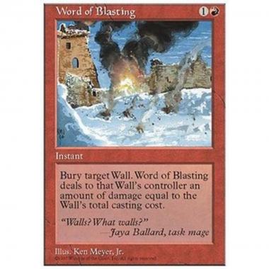 Word of Blasting - Ordine di Distruzione - [5ED] [PL]