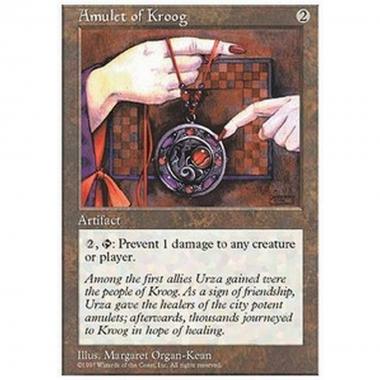 Amulet of Kroog - Amuleto di Kroog - [5ED] [EX]
