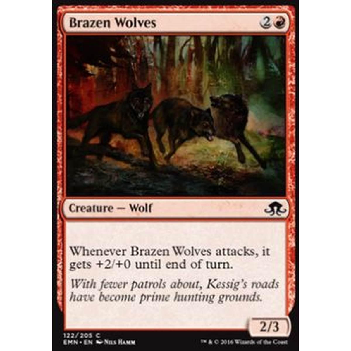 Brazen Wolves - Brazen Wolves - [EMN] [NM] [Foil]