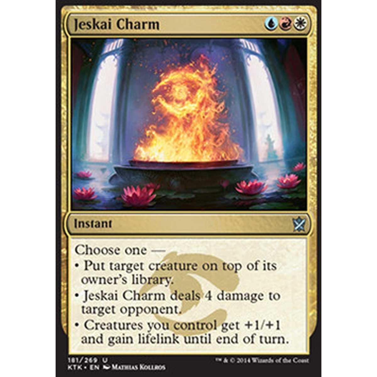 Jeskai Charm - Talismano Jeskai - [KTK] [NM]