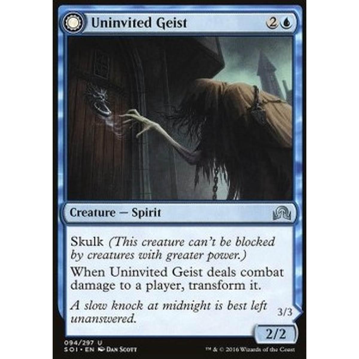 Uninvited Geist / Unimpeded Trespasser - Geist Indesiderato // Intruso Inarrestabile - [SOI] [NM]