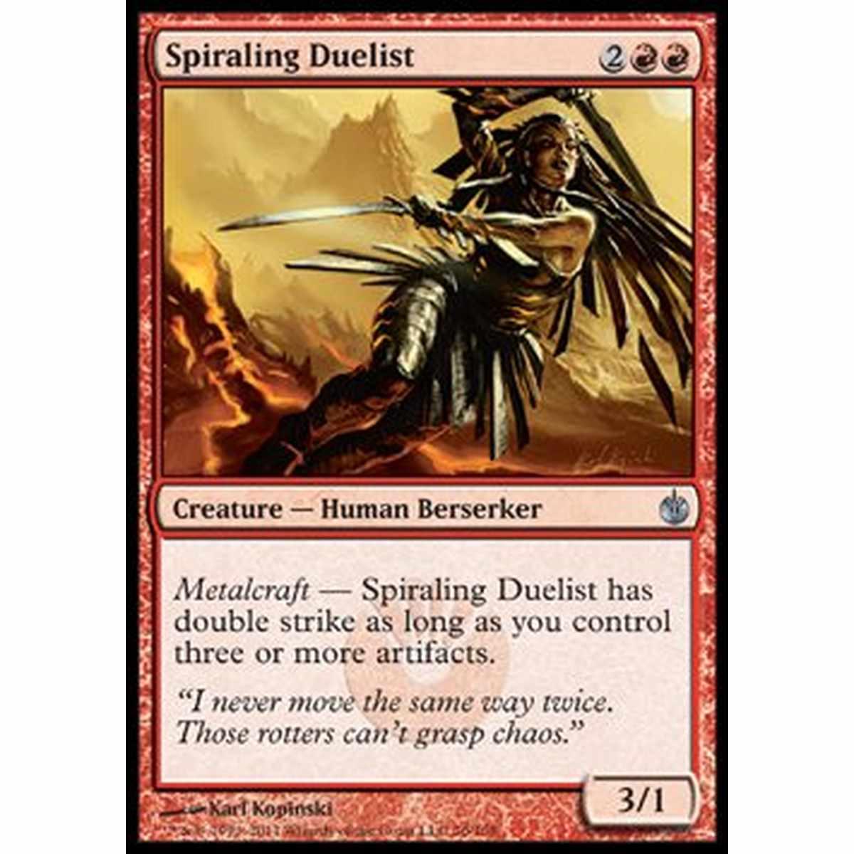 Spiraling Duelist - Duellante in Spirale - [MBS] [NM]