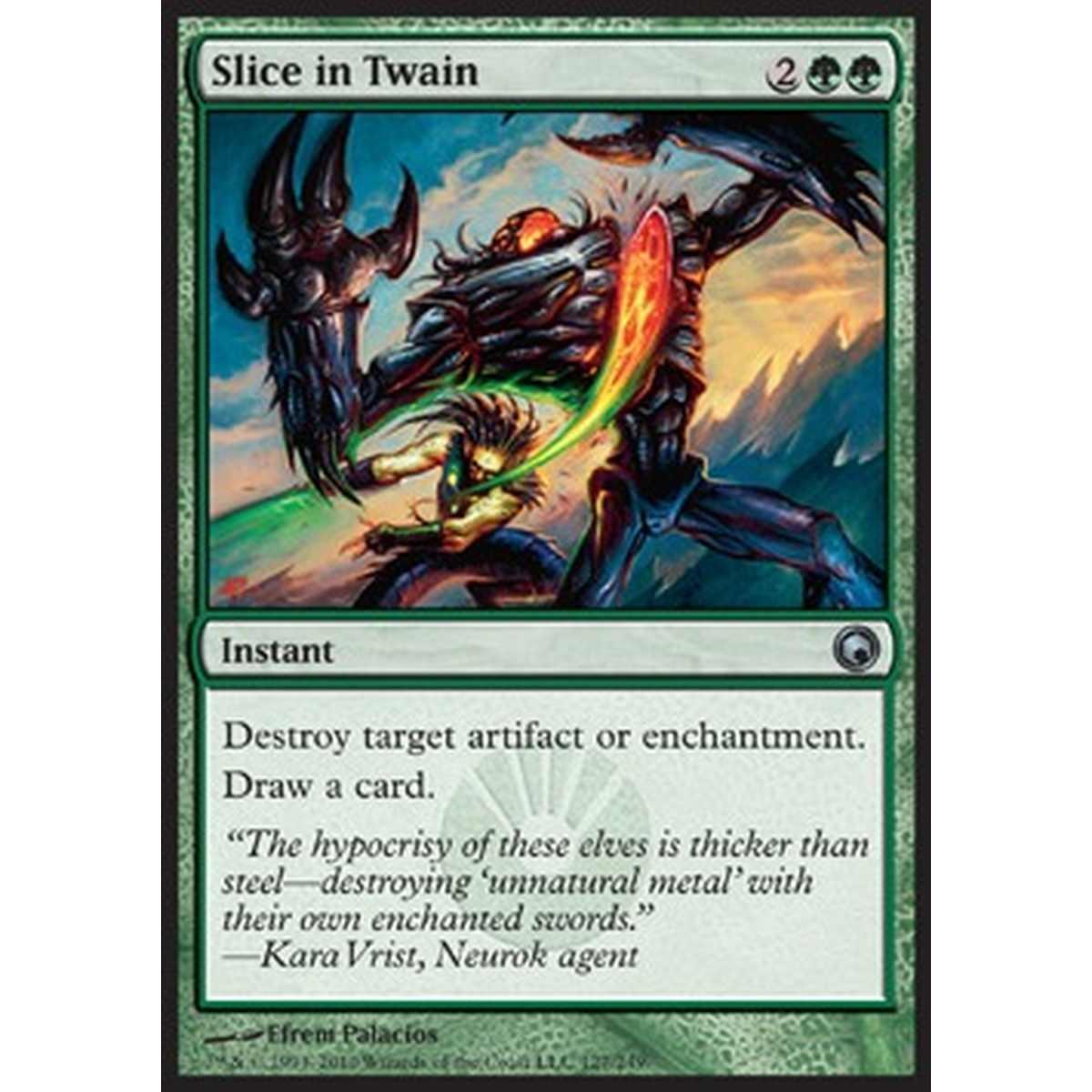 Slice in Twain - Tagliare in Due - [SOM] [NM]