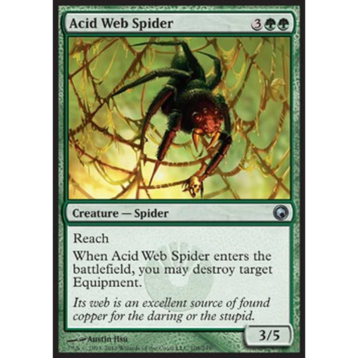Acid Web Spider - Ragno dalla Tela Acida - [SOM] [NM]