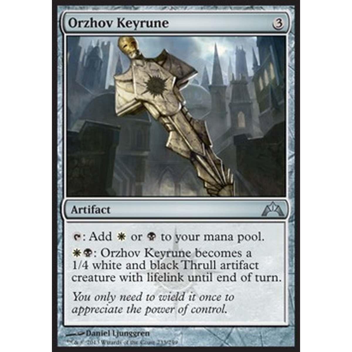Orzhov Keyrune - Runachiave Orzhov - [GTC] [NM]