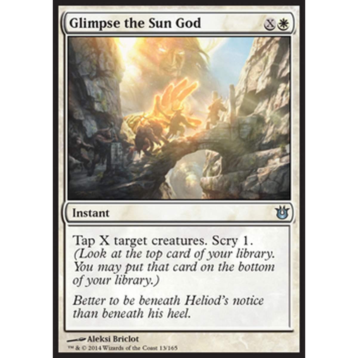 Glimpse the Sun God - Intravedere il Dio del Sole - [BNG] [NM]