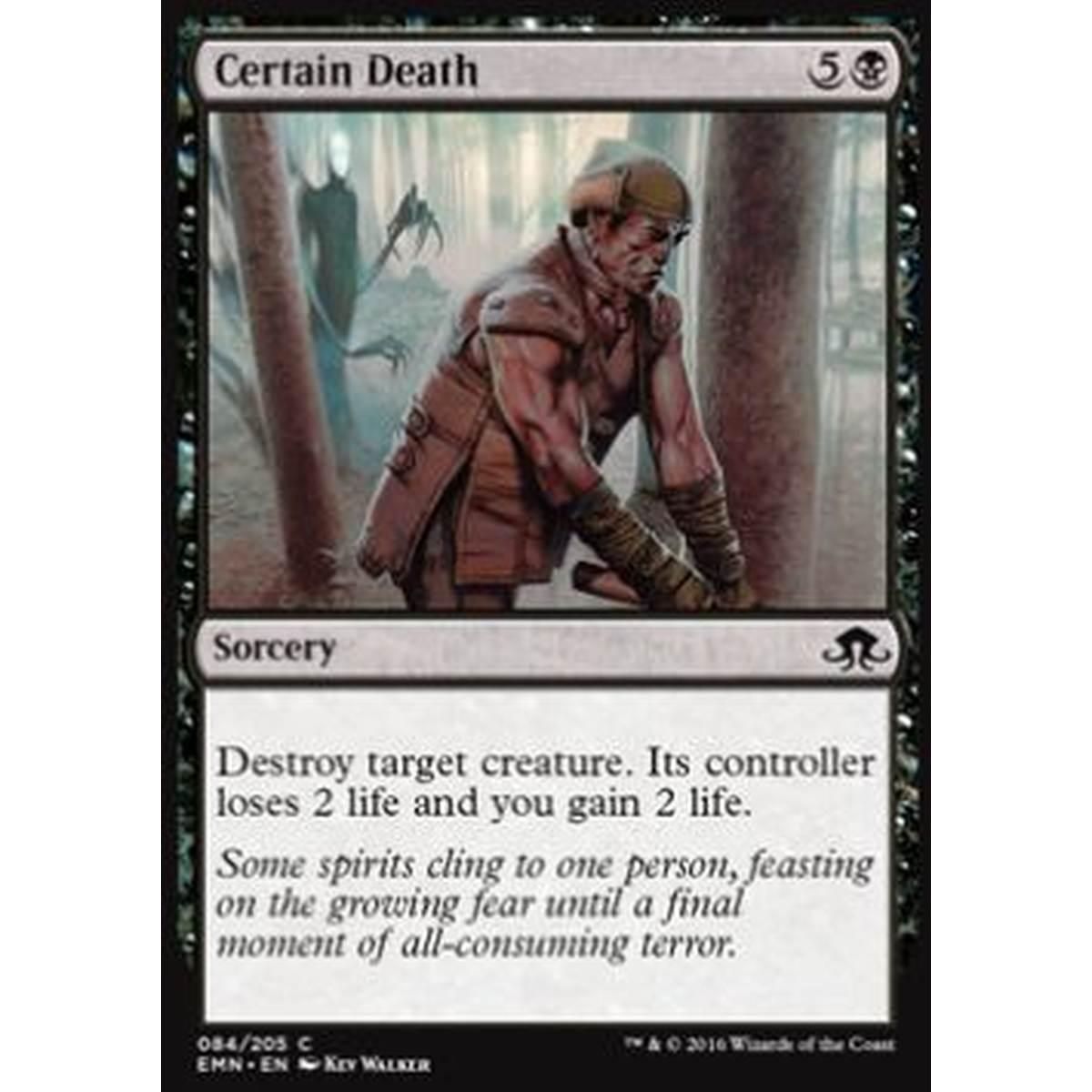 Certain Death - Morte Certa - [EMN] [NM] [Foil]