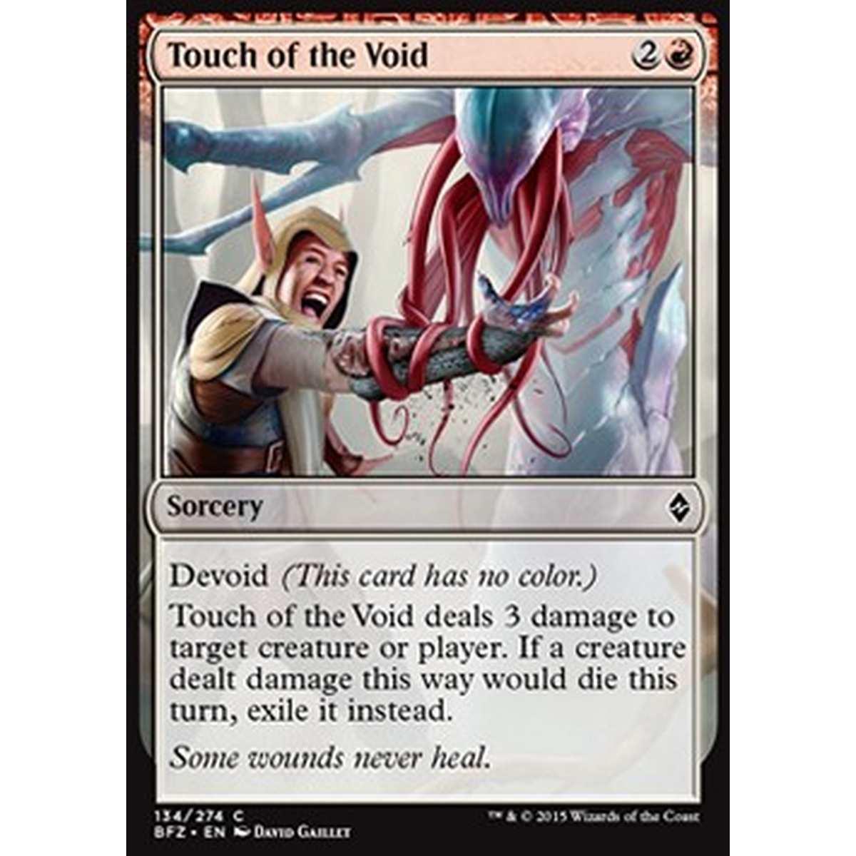 Touch of the Void - Tocco del Vuoto - [BFZ] [NM]