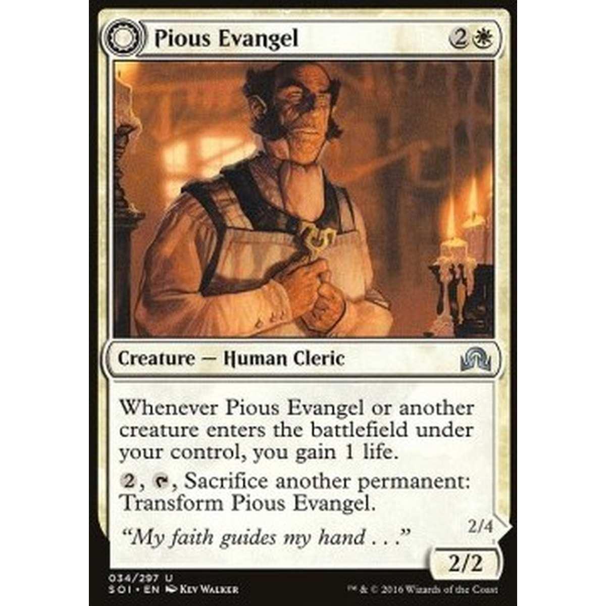 Pious Evangel / Wayward Disciple - Evangelista Devoto // Discepolo Traviato - [SOI] [NM]