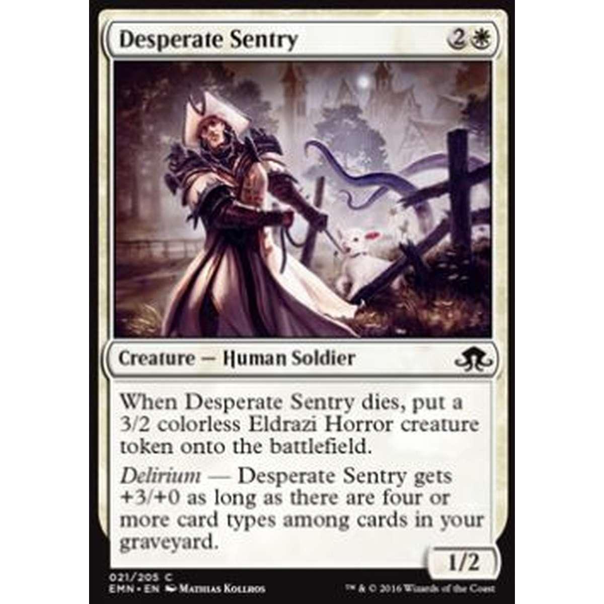 Desperate Sentry - Sentinella Disperata - [EMN] [NM] [Foil]
