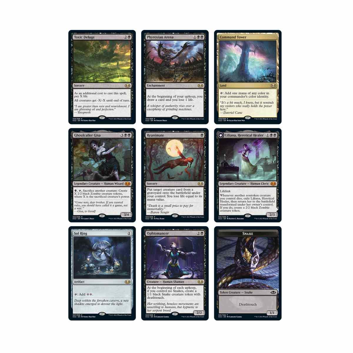 Commander Collection: Black eng