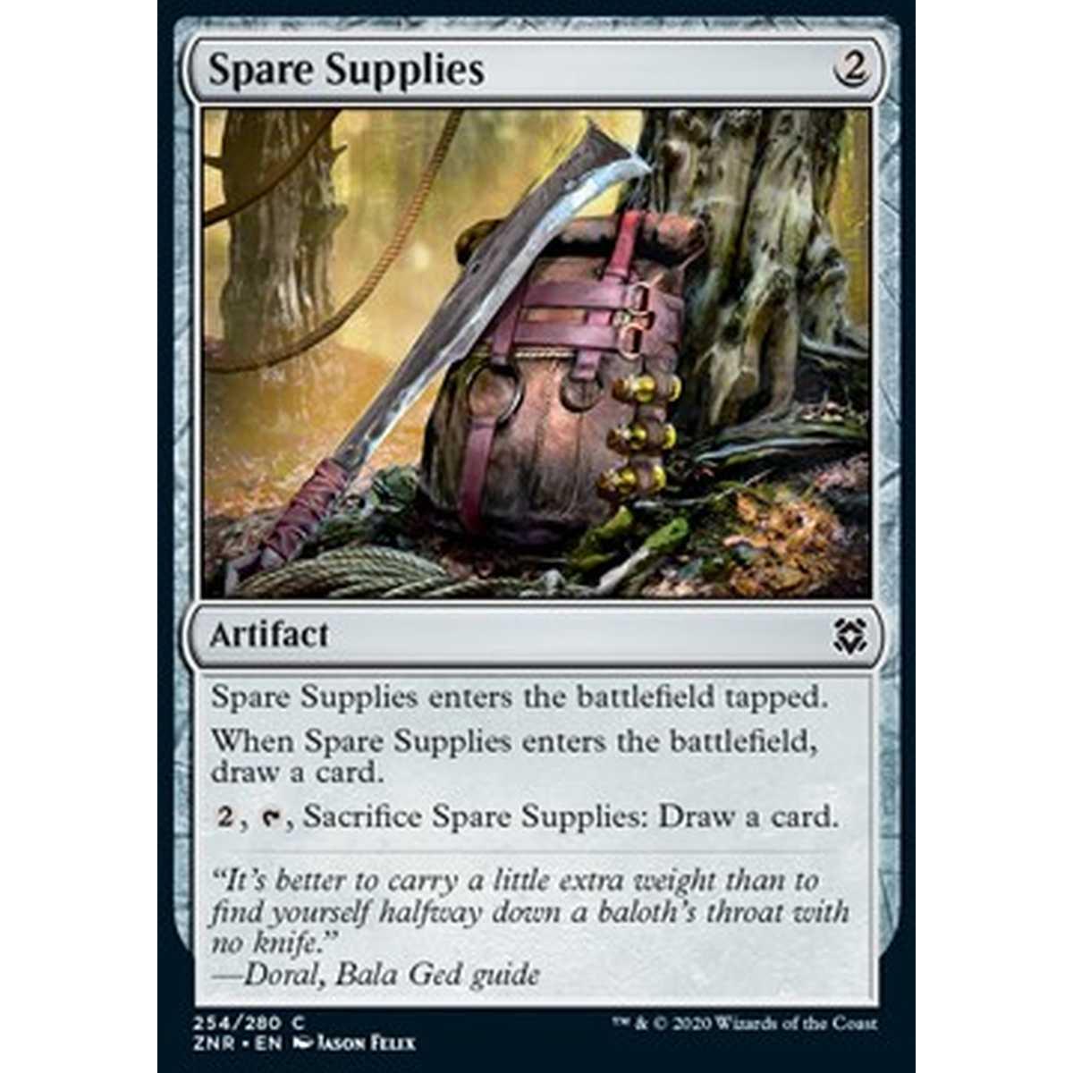 Spare Supplies - Provviste di Scorta - [ZNR] [NM]