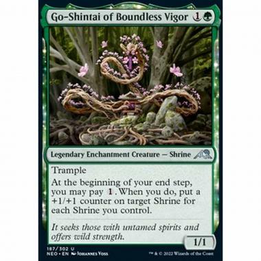 Go-Shintai of Boundless Vigor - Go-Shintai del Vigore Illimitato - [NEO] [NM]