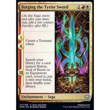 Forging the Tyrite Sword - Forgiare la Spada di Tirite - [KHM] [NM]
