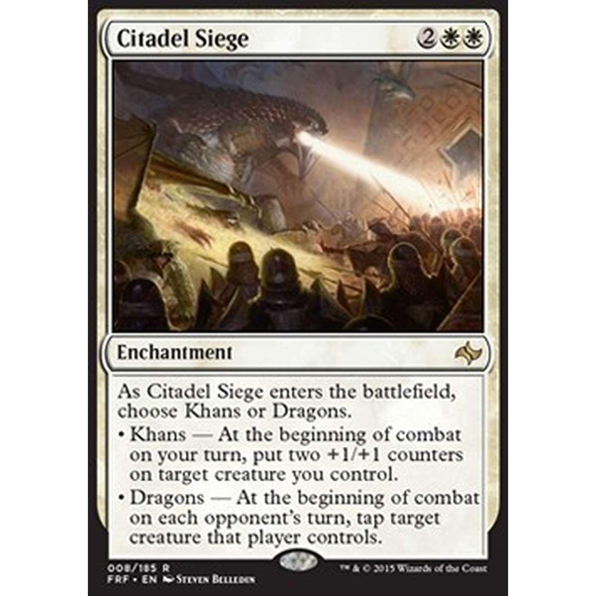 Citadel Siege - Assedio della Roccaforte - [FRF] [NM]