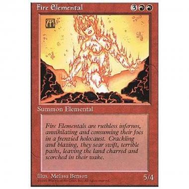 Fire Elemental - Elementale del Fuoco - [4ED] [EX]