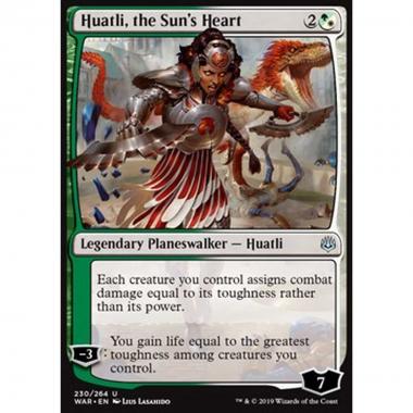 Huatli, the Sun's Heart - Huatli, il Cuore del Sole - [WAR] [NM]