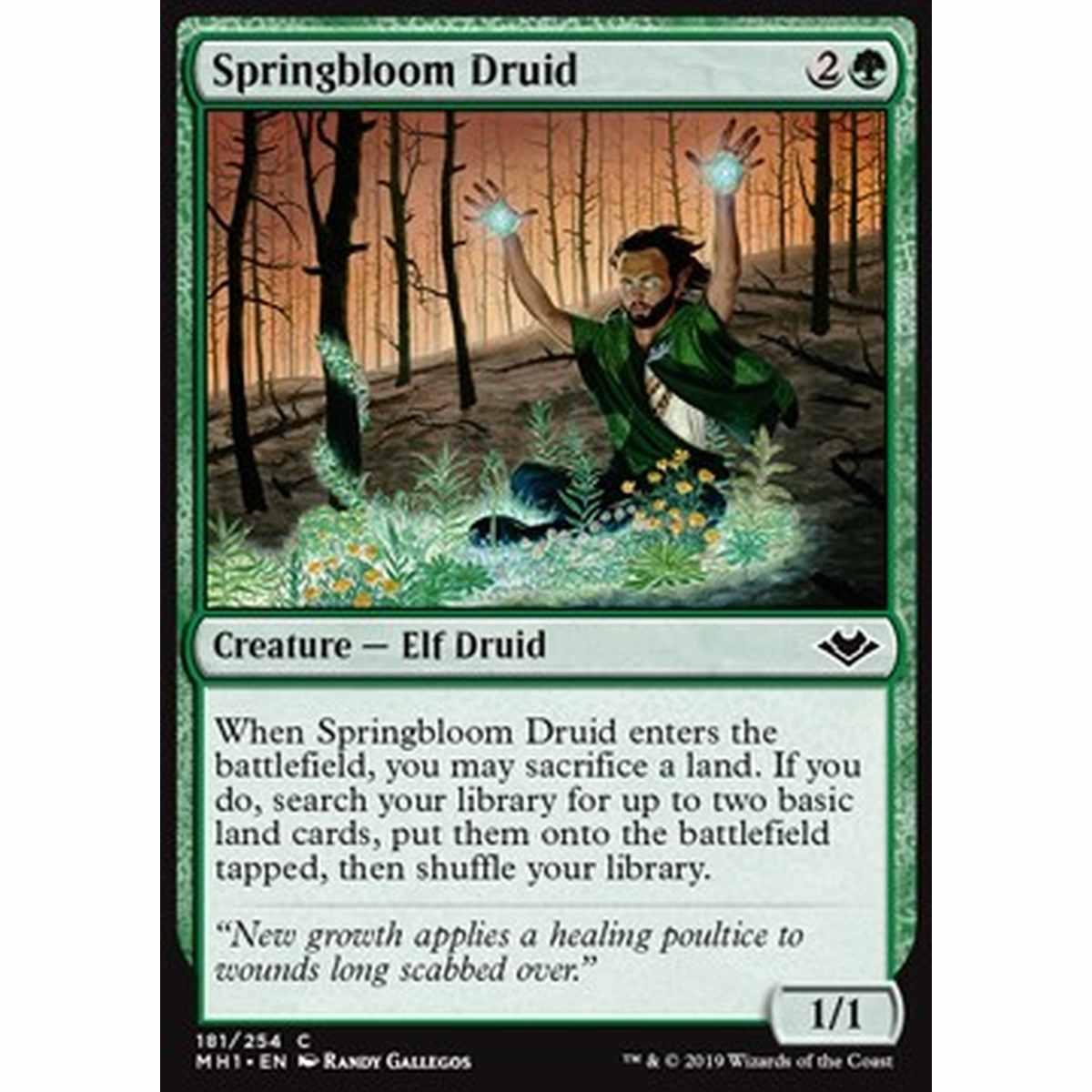 Springbloom Druid - Springbloom Druid - [MH1] [NM]