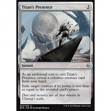 Titan's Presence - Presenza del Titano - [BFZ] [NM]